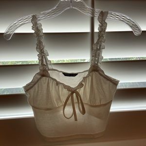 Super cute cropped tank from SHEIN!